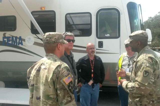 Fort Bragg contracting Soldiers support hurricane recovery