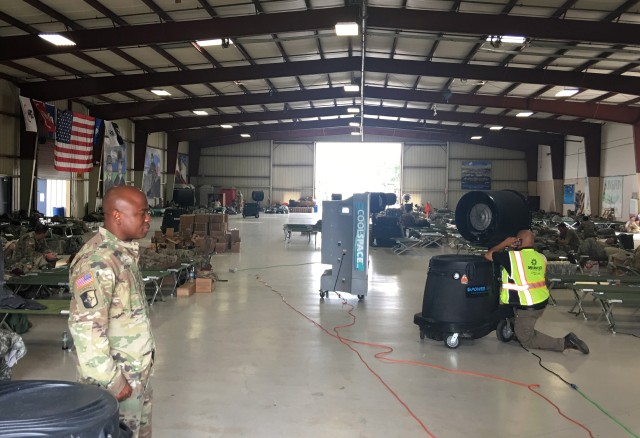 Fort Bragg contracting Soldiers support hurricane recovery