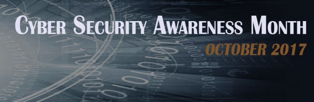 Cybersecurity Awareness Month 2017