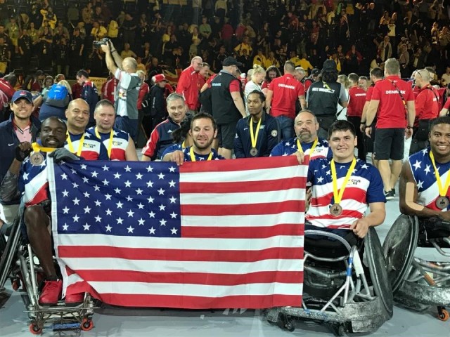 Team U.S. Gliding to a bronze victory