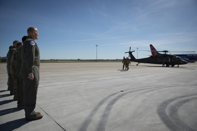New York Army National Guard troops leave for Ukraine Training Mission