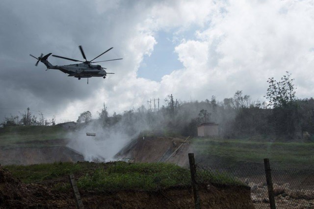 Department of Defense agencies join forces to repair Guajataca Dam
