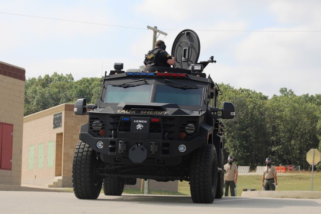 Multiple law-enforcement agencies train at Fort McCoy's CACTF