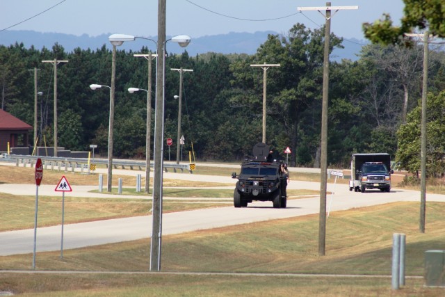 Multiple law-enforcement agencies train at Fort McCoy's CACTF