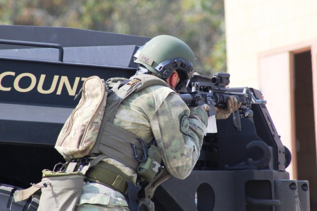 Multiple law-enforcement agencies train at Fort McCoy's CACTF