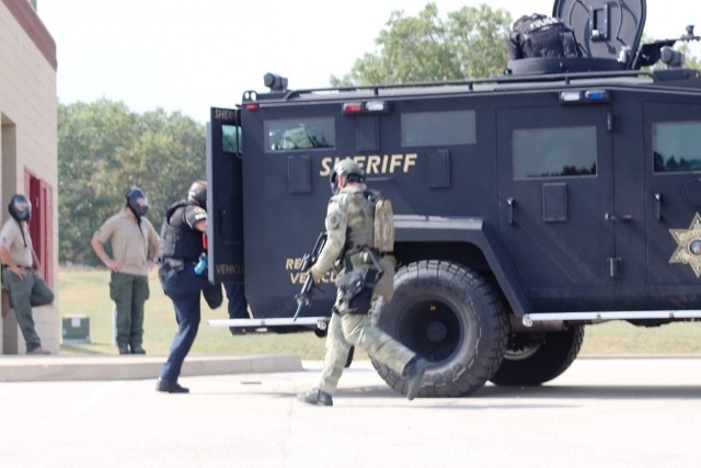 Multiple law-enforcement agencies train at Fort McCoy's CACTF