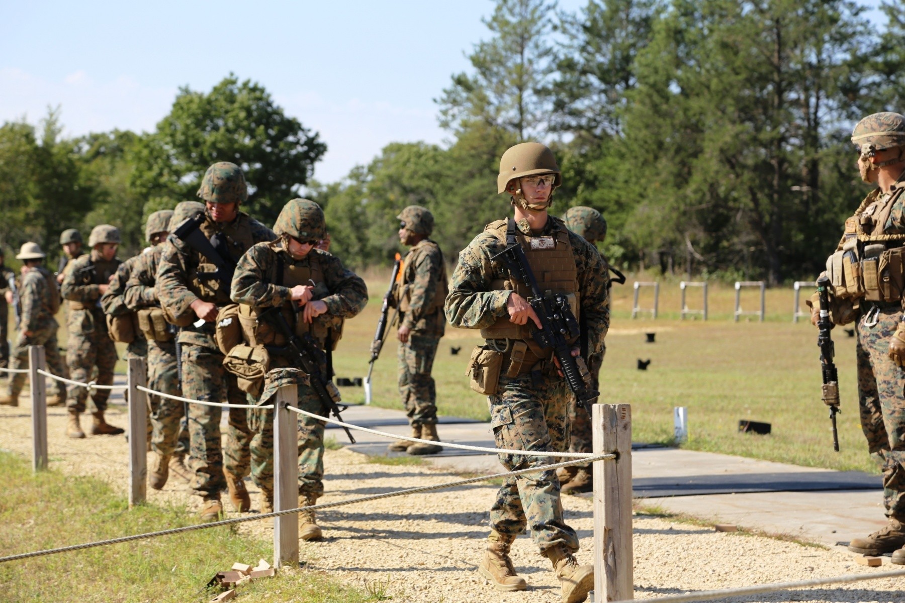 Marines complete live-fire battle-drill training at Fort McCoy ...