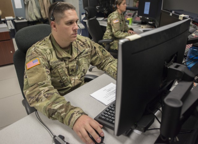 In case of missile attack, isolated Alaskan unit stands ready on the frontline
