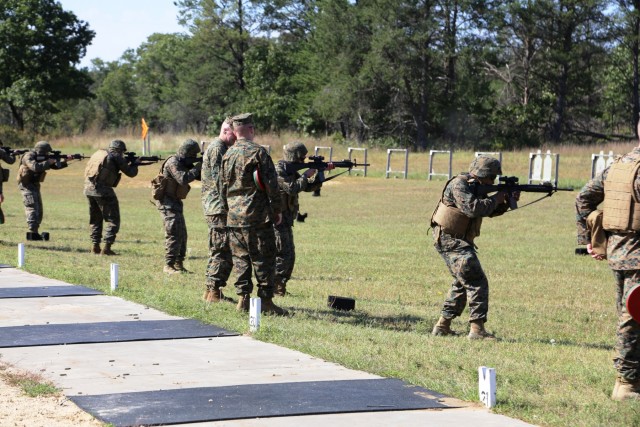 Marines complete live-fire battle-drill training at Fort McCoy