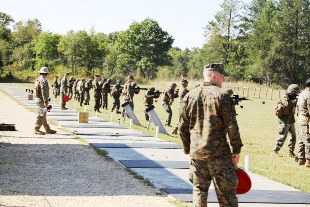 Marines complete live-fire battle-drill training at Fort McCoy