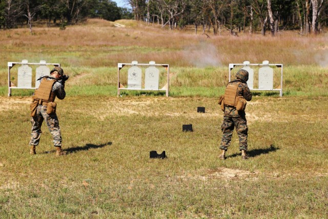 Marines complete live-fire battle-drill training at Fort McCoy