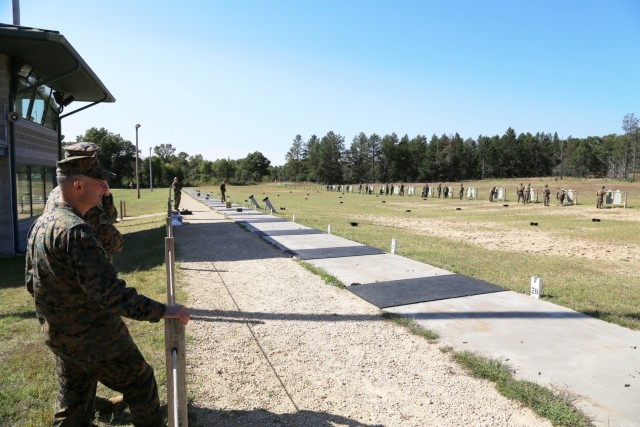 Marines complete live-fire battle-drill training at Fort McCoy