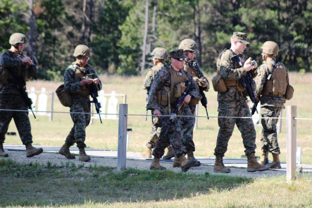 Marines complete live-fire battle-drill training at Fort McCoy