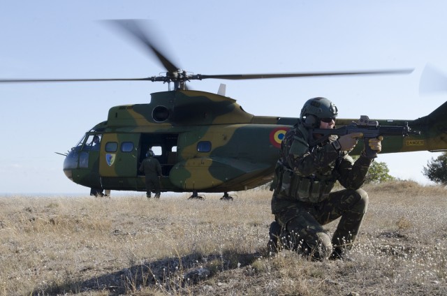'Isolated Knighthawk Soldiers' rescued by Romanian forces