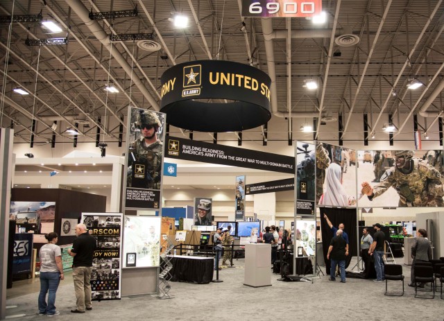 Display showcases future Army training, leader development