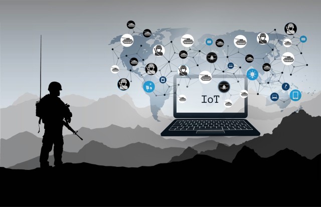 Battlefield internet technologies, interconnected robots focus of new Army programs 