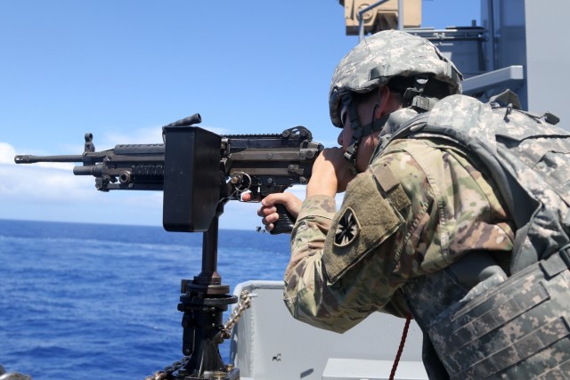 Army Mariners train for lethality on the open ocean