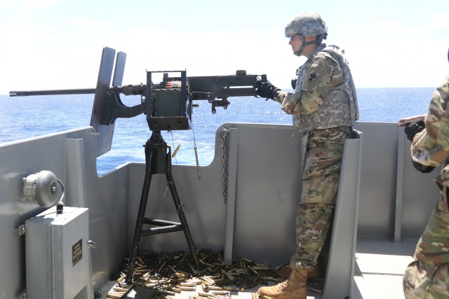 Army Mariners train for lethality on the open ocean