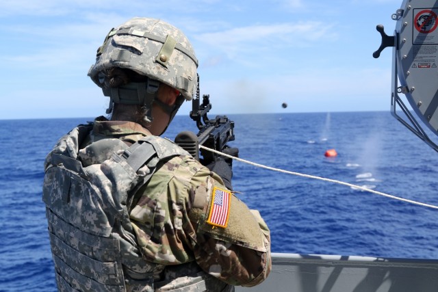 Army Mariners train for lethality on the open ocean
