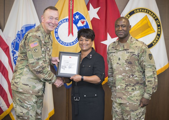 USASAC names employee of quarter