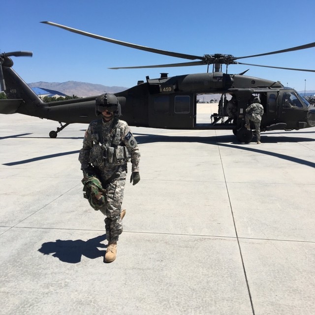 Idaho Army National Guardsman provides healthcare, on ground and in air