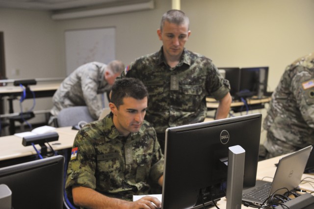 Ohio National Guard works with Serbian partners during Cyber Tesla 2017 exercise