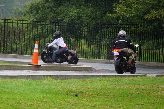 Motorcycle riders on APG peddle safety awareness