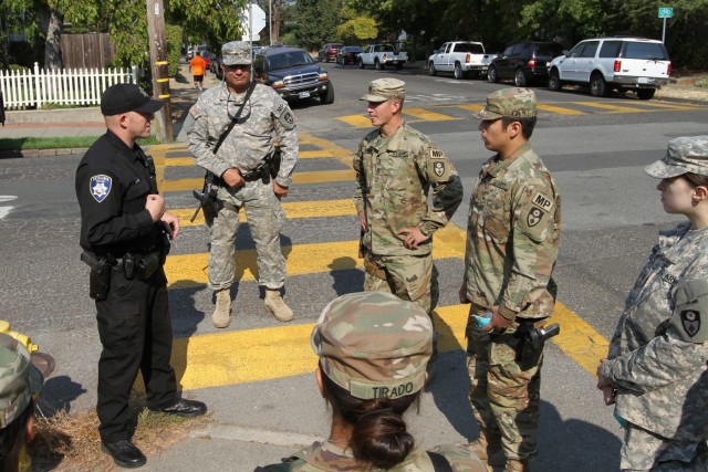 Army National Guard members make a difference at California fire evacuation center