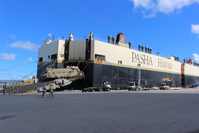 599th, partners offload NTC cargo