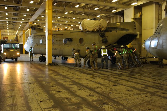 599th, partners offload NTC cargo