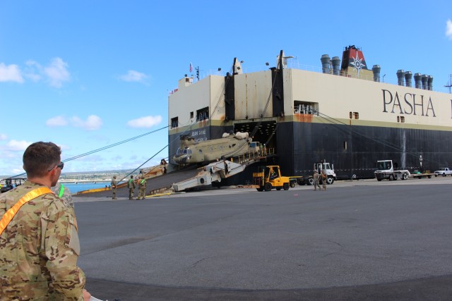 599th, partners offload NTC cargo