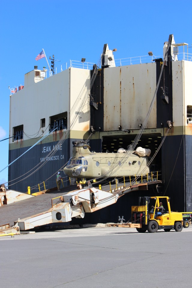 599th, partners offload NTC cargo