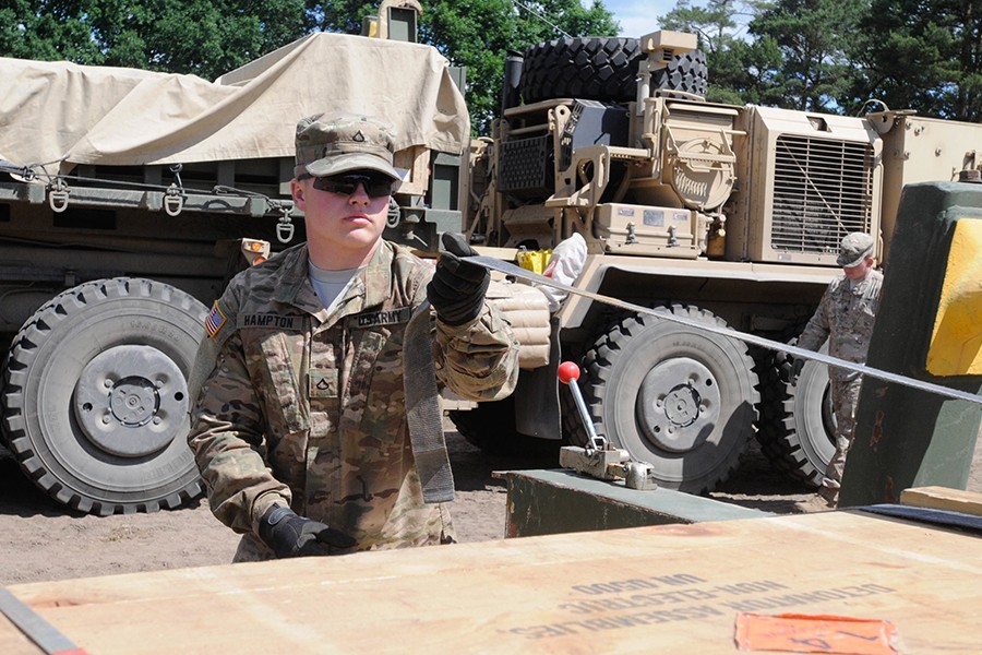 Sustainment Mission Command For Anakonda 2016 