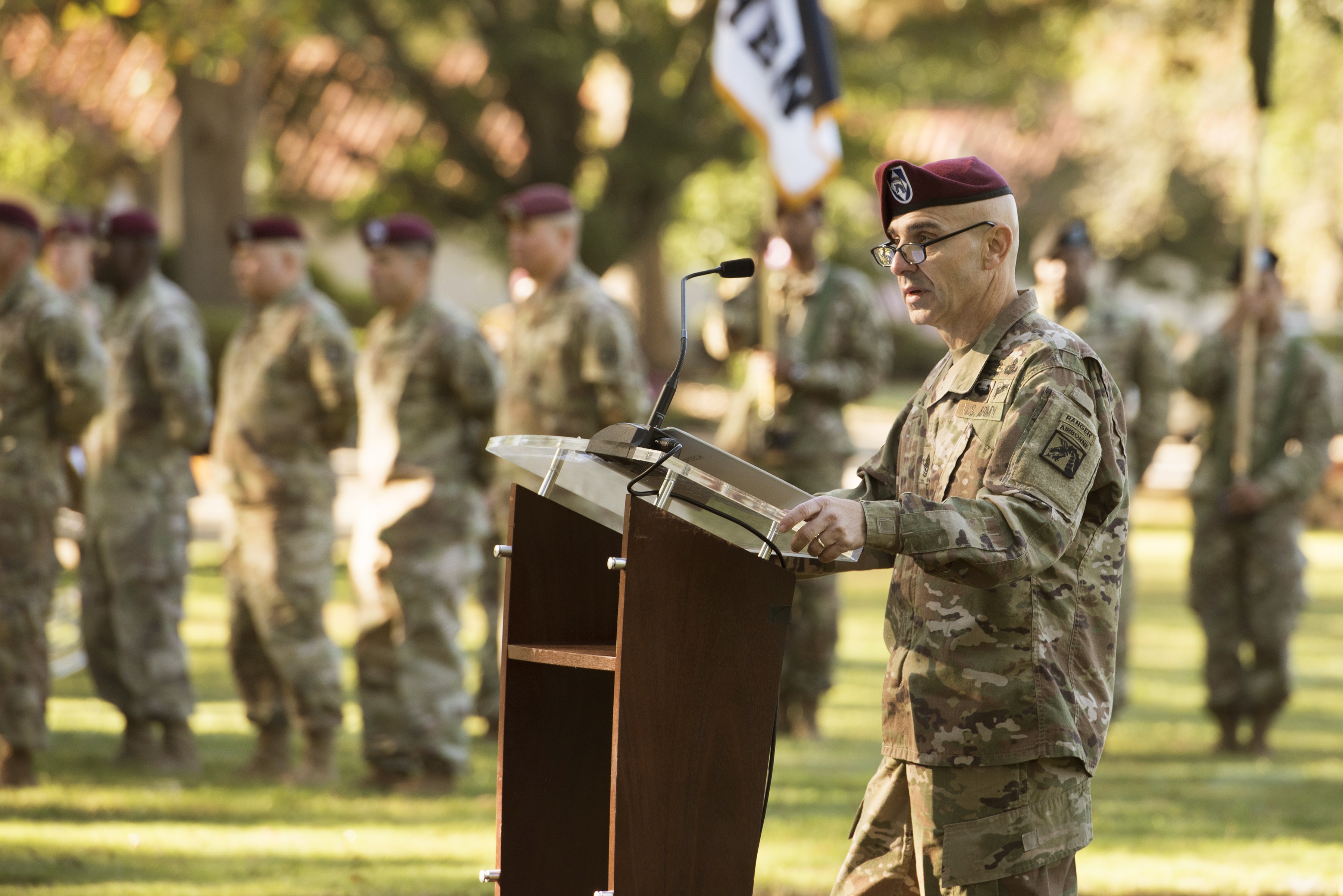 XVIII Airborne Corps Welcomes New Command Sergeant Major | Article