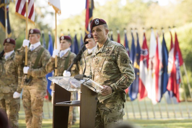 XVIII Airborne Corps change of responsibility