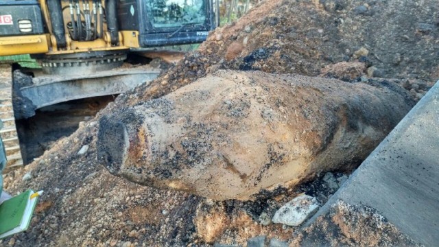 WWII bomb unearthed near U.S. Army Garrison Bavaria