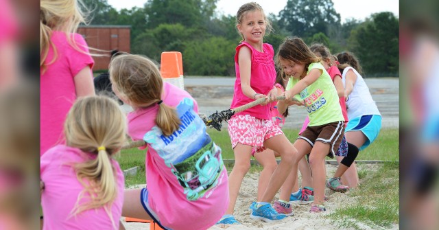1st WOC hosts Girl Scout Olympics