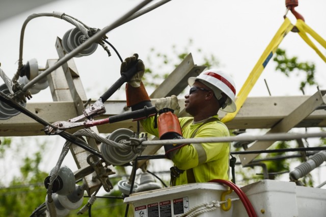 Delta Company, Prime Power line, deployed to Puerto Rico on largest mission in its history