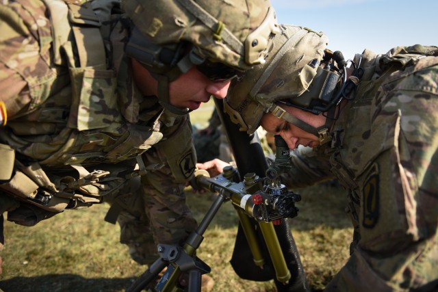 Army's mortarmen bring firepower to the infantry | Article | The United ...