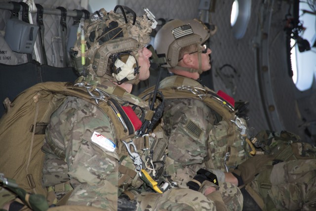 Airborne Special Forces test new Parachute Navigation System at Ft. Bragg