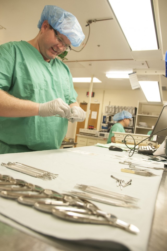 Keeping WBAMC sterile, safe