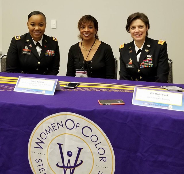 Army Cyber Command women attend 22nd annual Women of Color Youth Stem