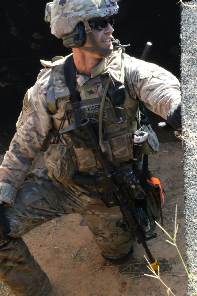 Coordinating clearance of an enemy bunker