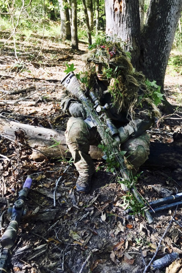 'Ghost Brigade' competes in the International Sniper Competition