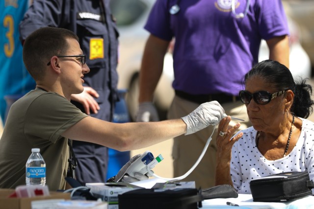 Ohio Army National Guard medics provide support to Puerto Rico