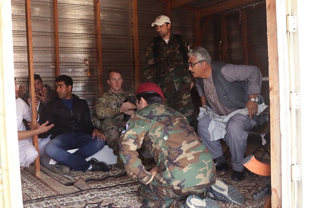 1st SFAB Soldiers enact advising mission in training environment
