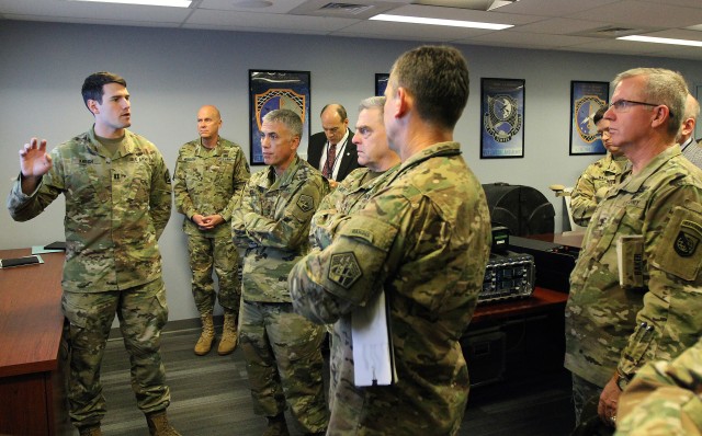 Army Chief of Staff gets cyber update