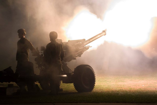 Commemorating first shot fired