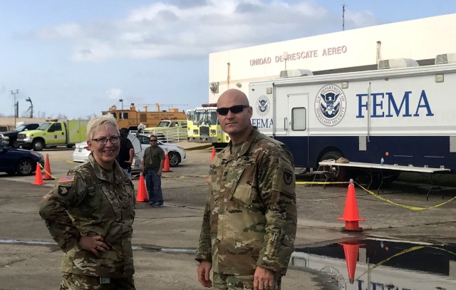 Fort Campbell Soldiers provide contracting support in aftermath of Hurricane Maria