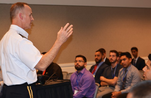 Senior leaders, panel members engage students, engineers at HENAAC Conference